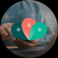 Using WonderProxy with Testpad for geolocation testing image of someone on a phone with the WonderProxy logo on top.