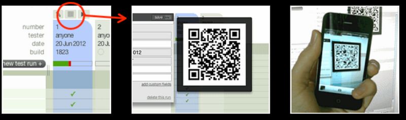 QR Button