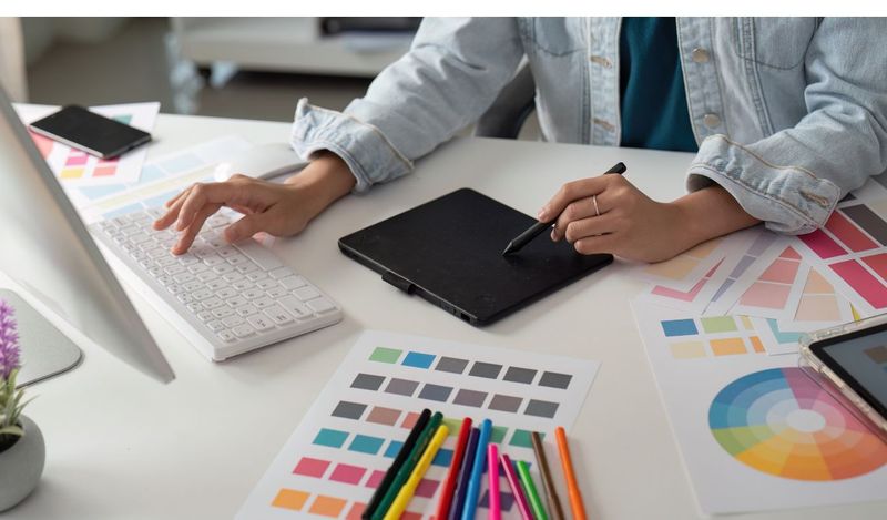 A person at a desk planning and designing, representing the test case design process